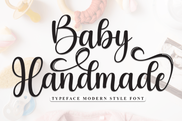 Baby Handmade: The Script Font for Scroll-Stopping Content