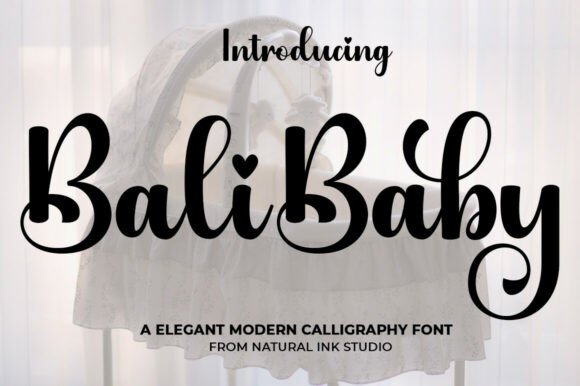 Bali Baby: A Playful Script Font for Modern Branding