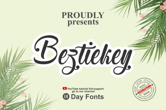 Beztiekey: The Script Font That Elevates Small Business Branding
