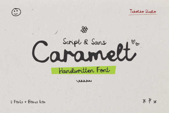 Caramelt: A Playful Script Font for Memorable Brands