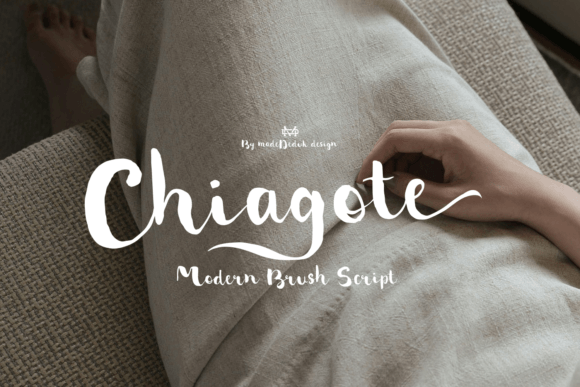 Chiagote: A Bold Script for Modern Brand Identity