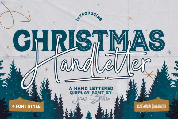 Christmas Handletter: The Festive Typeface for Holiday Campaigns
