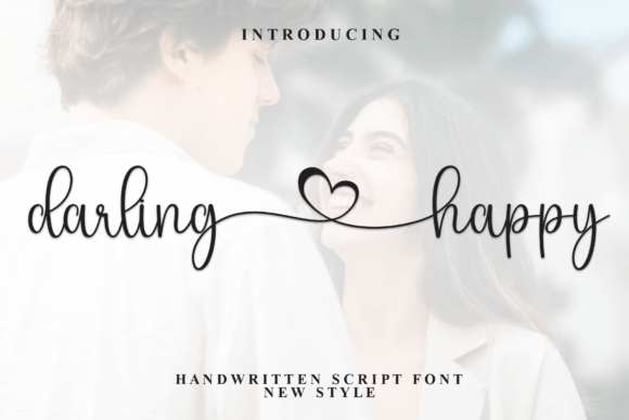 Darling Happy: The Script Font for Scroll-Stopping Content