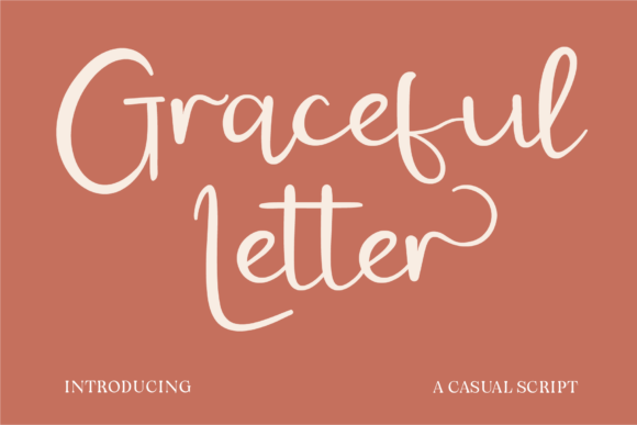 Graceful Letter Font: Elevate Your Brand Identity