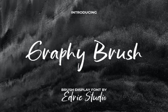 Graphy Brush: A Stylish Script Font for Web Headers
