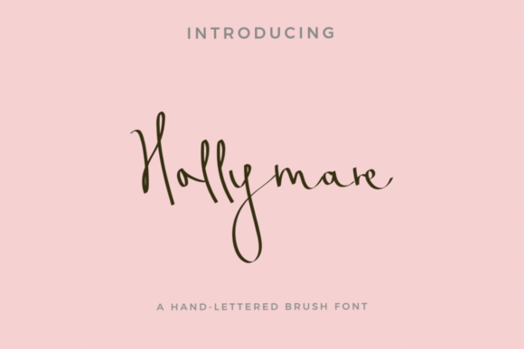 Hollymare: A Handwritten Typeface for Modern Web Design
