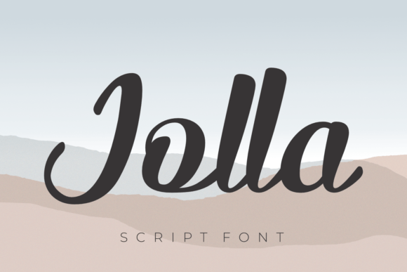 Jolla Script Font: Elevate Your Brand Visuals