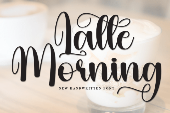 Latte Morning: The Script Font That Elevates Your Brand