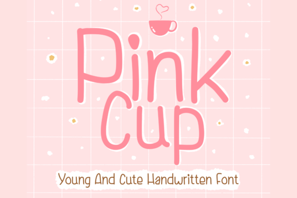 Pink Cup Font Review: A Playful Script for Branding