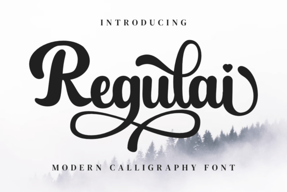 Regulai: A Script Typeface for Modern Web Design