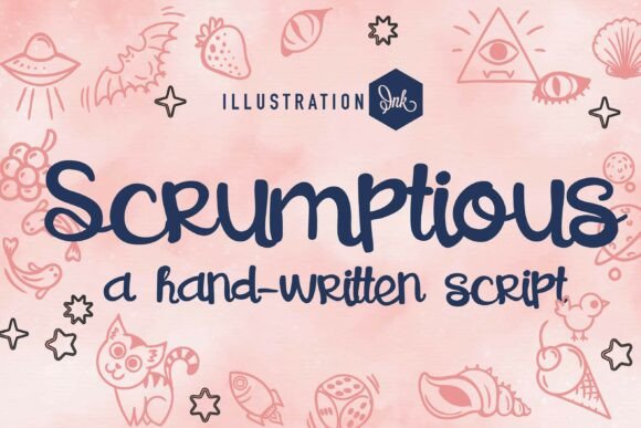 Scrumptious Font Review: A Casual Script for Social Campaigns
