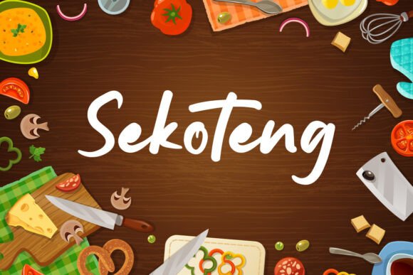 Sekoteng Font: The Sweet Script for Scroll-Stopping Designs