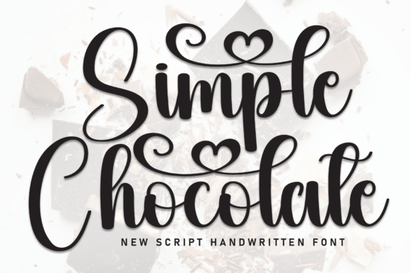 Simple Chocolate Font Review: A Stylish Script for Branding