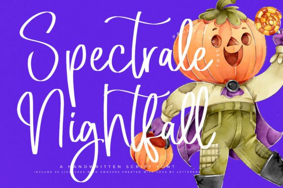 Spectrale Nightfall: A Premium Script Font for Editorial Design