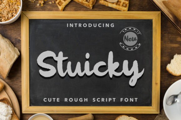 Stuicky: The Script Font That Elevates Your Brand Identity