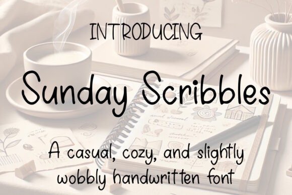 Sunday Scribbles Font Review for Social Campaigns
