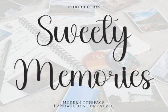 Sweety Memories: A Script Font for Editorial Elegance