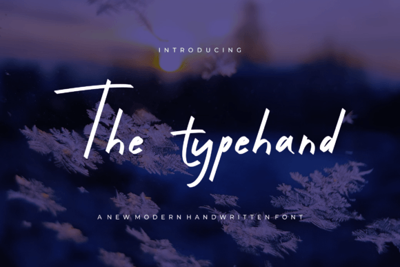 The Typehand: A Script Font for High-Impact Campaigns