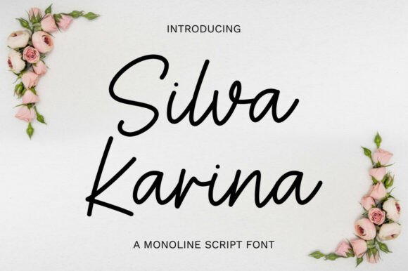 Transform Your Brand with Silva Karina Script Font