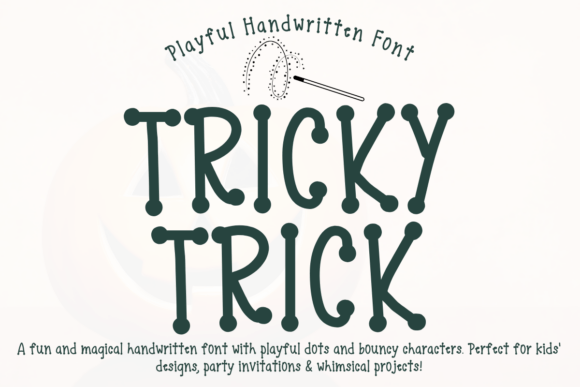 Tricky Trick: A Handwritten Script Font for Authentic Branding