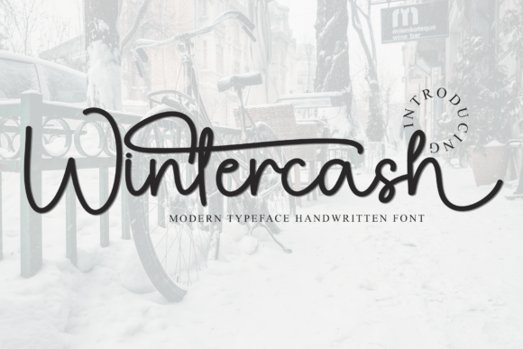 Wintercash Review: A Script Font for Premium Branding